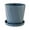 L, variant on GQDIN 6 inch Flower Pots for Plants with Drainage Holes and Saucer, Plastic Plant Pots Indoor Planters for Outdoor Plants Small Garden Home Decor, Nursery Pots for Succulent Colorful(S/M/L)