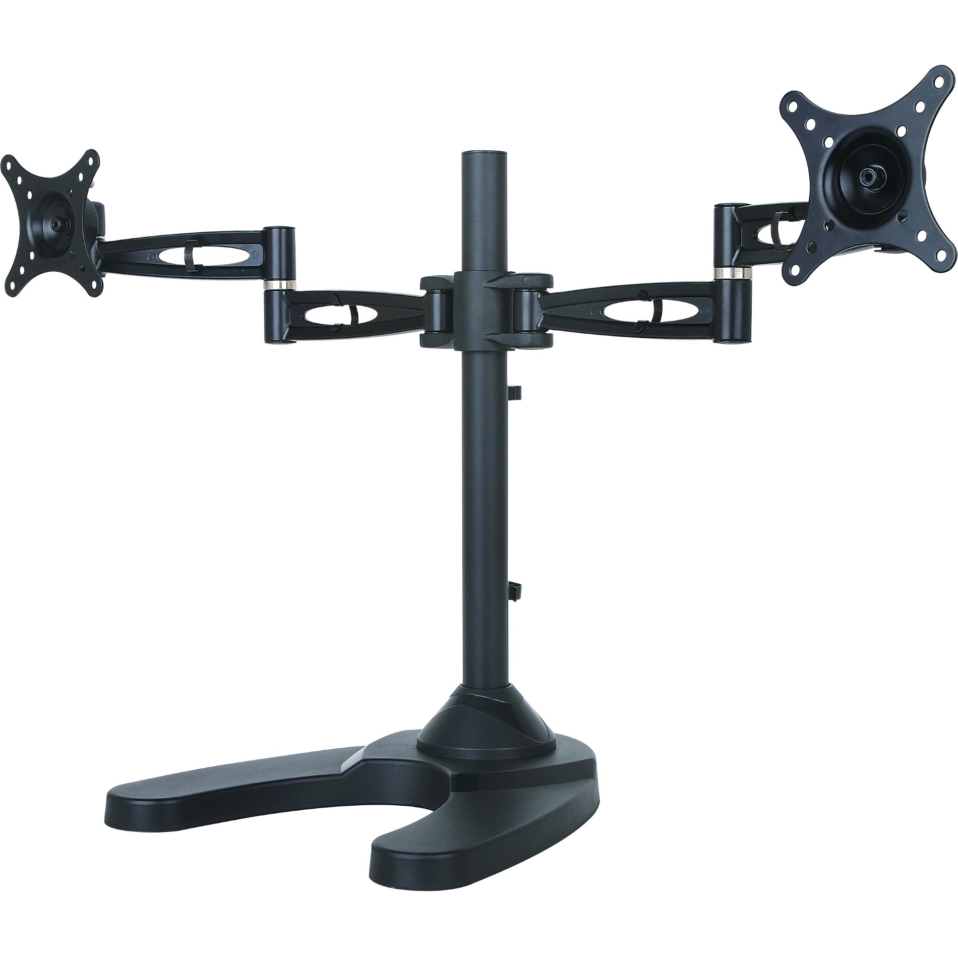 Dual LCD Monitor Desk Stand/Mount Free Standing Adjustable 2 Screens up