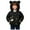 Black, variant on Staki Kids Boy's Waterproof Puffer Cotton Jacket Warm Fleece Lined Down Coat Thick Hooded Winter Coat Boy Winter Coat(Green,4-5 Years)