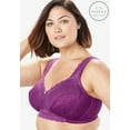 thumbnail image 3 of Comfort Choice Women's Plus Size Side Wire Lace Bra, 3 of 4