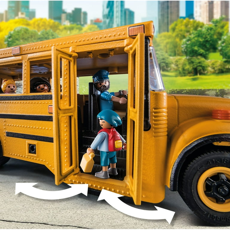 スクモバ school mobile PLAYMOBIL School Bus - Walmart.com