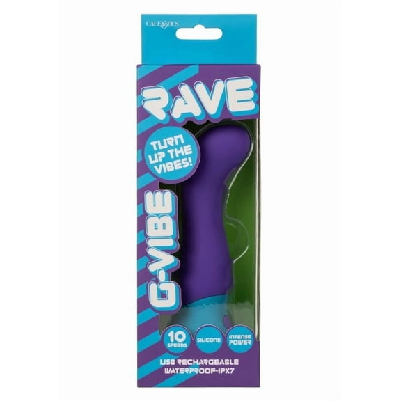 Rave G-Vibe Curved Massager - Purple/Blue
