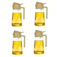 thumbnail image 2 of Oil Dispenser for Kitchen , Oil Dispenser Bottle and Pour, 2 in 1 Olive Oil Dispenser ,Yellow 4 Pcs, 2 of 5