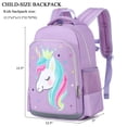 thumbnail image 2 of Mochila Octsky Unicorn para niñas y niños con lonchera morada, 2 of 7