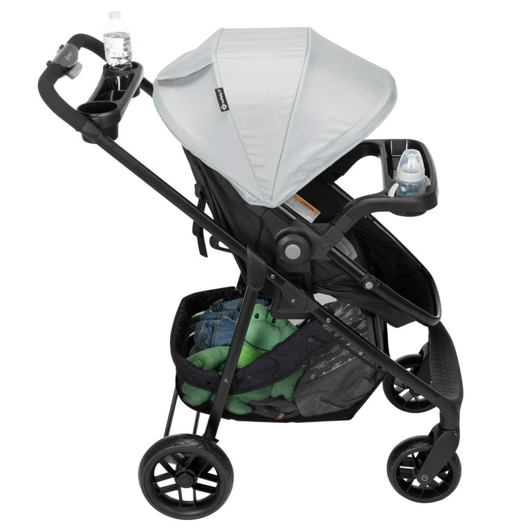 Safety 1st Grow and Go Sprint Modular Travel System Stroller with Rear Facing Infant Car Seat Whisper Grey Toddler Unisex Walmart