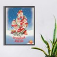 thumbnail image 3 of 5D bricolaje redondo completo taladro diamante pintura Santa Claus Kit decoración del hogar (K903) FLhrweasw Nuevo, 3 of 9