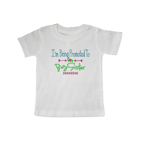 

Inktastic I m Being Promoted to Big Sister Gift Baby Girl T-Shirt