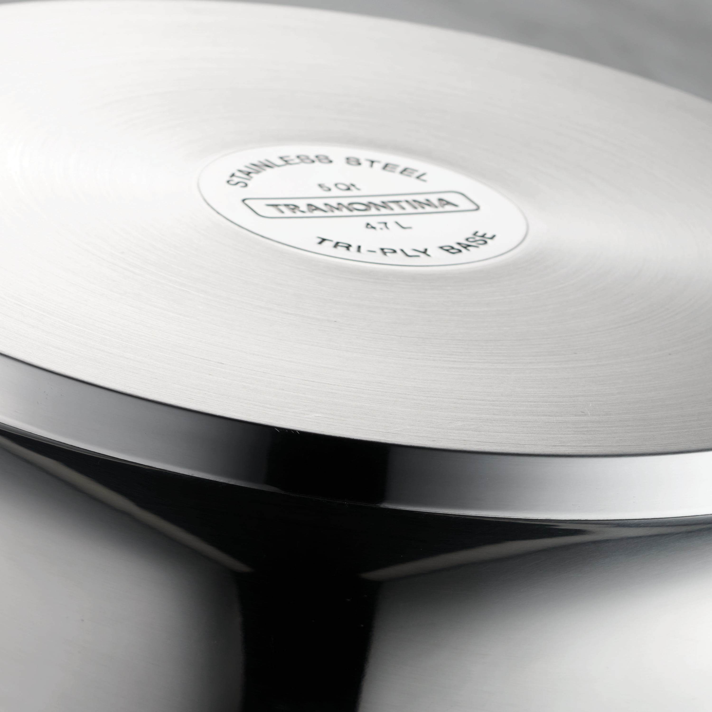 Tramontina Everyday 5 Qt Stainless Steel Tri-Ply Base Jumbo Cooker