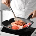 thumbnail image 4 of juego de utensilios de cocina con silicona resistente al calor sin BPA , espátula, cuchara, antiadherente juego de utensilios de cocina(negro), 4 of 5
