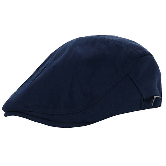 Baseball Cap Womens Fashion Casual Womens Mens Unisex Beret Hat Solid Baseball Flat Cap Topee