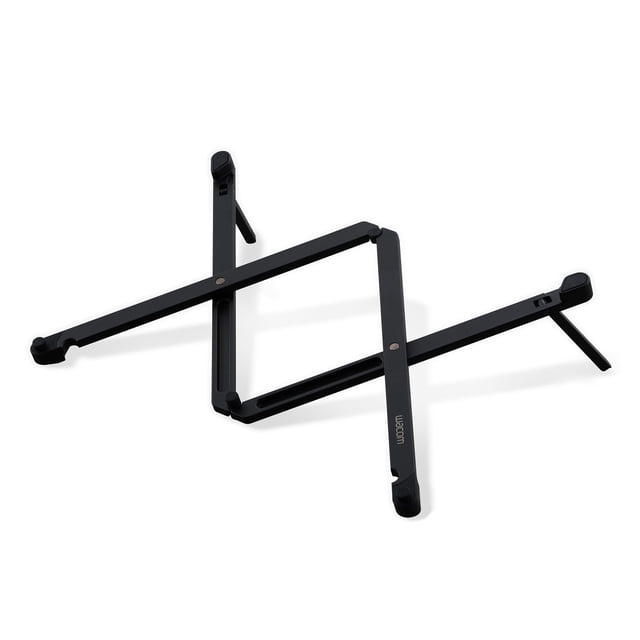 Wacom Foldable Stand for Drawing Tablet with Screen for Movink, One, a Slim Folding Portable Drawing Pad Riser Monitor Holder Accessory