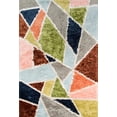 thumbnail image 2 of Novogratz Tapis Shag à Motif Prism de la Collection Rétro, 3` 6 Pouces X 5` 6 Pouces, Multicolore, 2 of 4