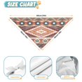 thumbnail image 6 of Dog Bandana 1 Pack,Boho Red Southwestern Ethnic Pattern Bandanas for Dogs,Cat Bandana,Small/ Large Dog Bandana 2 Size,Dog Bandanas, 6 of 6