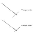 thumbnail image 3 of Uxcell 3mm 4mm Sliding T-Handle Hex Key Wrench for Fast-Spinning, CR-V Steel, 3 of 5