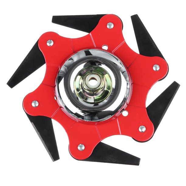 6 Steel Blade Trimmer Head Cutting Lawn Mower Grass String ...