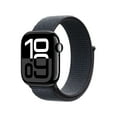 thumbnail image 1 of Apple Watch Series 10 GPS 42mm Jet Black Aluminum Case with Ink Sport Loop, 1 of 10