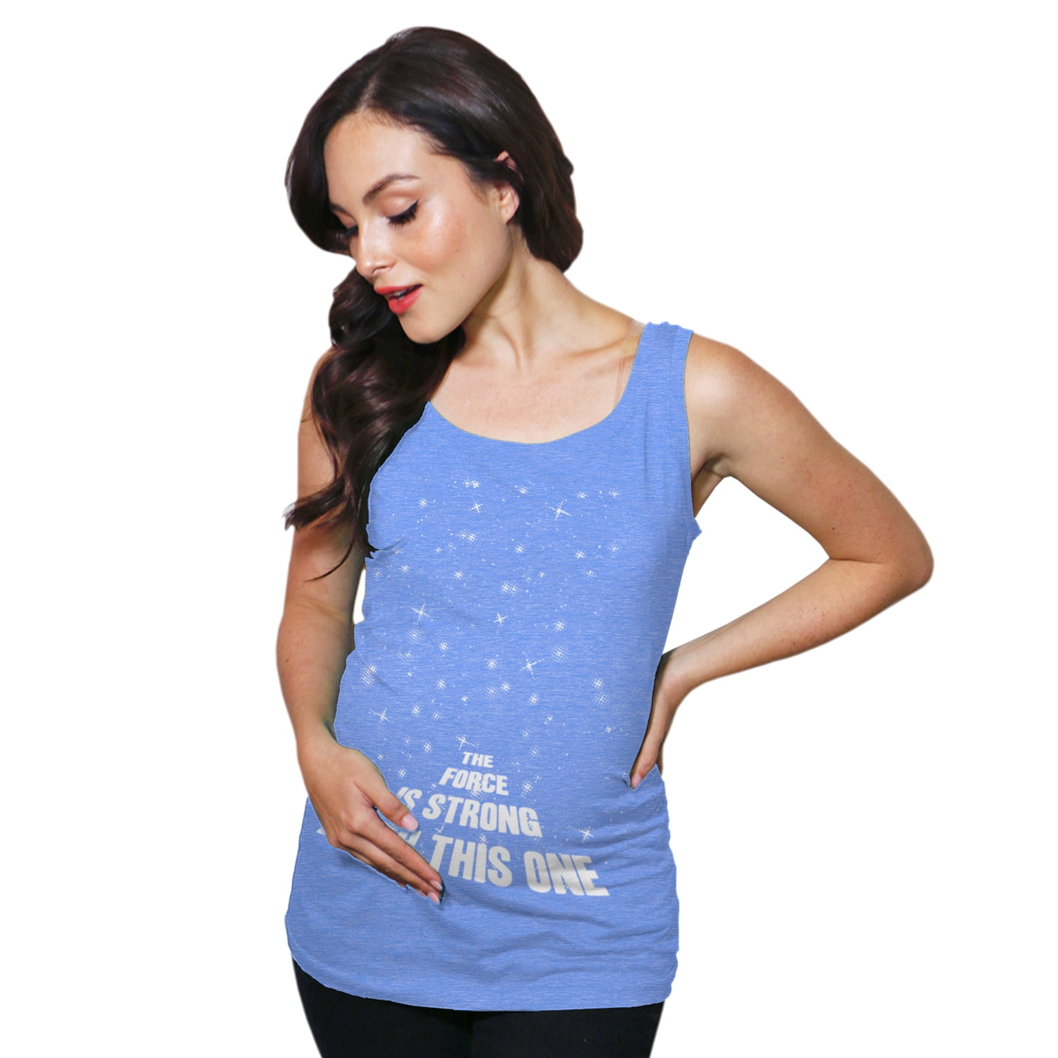 the force is strong with this one maternity shirt