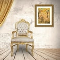thumbnail image 3 of Nawrocke, Bruce 12x14 Gold Ornate Wood Framed with Double Matting Museum Art Print Titled - Falling Autumn Leaves, 3 of 4