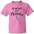thumbnail image 3 of Inktastic No Mistakes, Just Miracles Down Syndrome Awareness Youth T-Shirt, 3 of 5