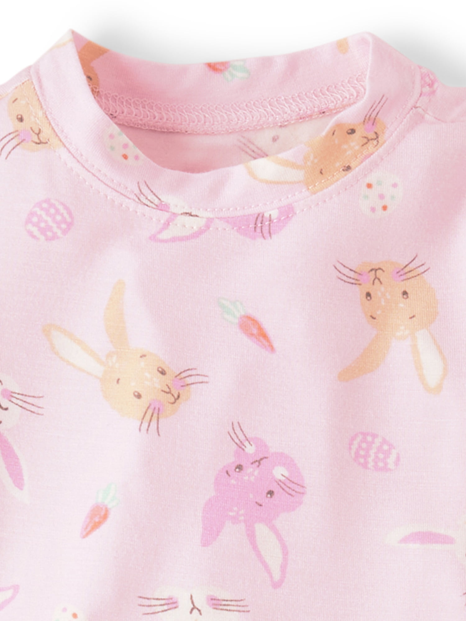 The Children's Place Baby & Toddler Girls Short Sleeve Easter Cotton PJs, Sizes NB-6T