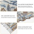 thumbnail image 5 of FORMRS Womens Scarf Winter Soft Long Big Warm Shawls Wrap Tassel Scarves, Blue Snowy Mountain, 5 of 9
