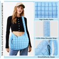 thumbnail image 3 of Bolsa acolchada UIXIZQ para mujer, acolchada, nailon azul, 3 of 7