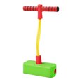 thumbnail image 1 of Pogo Stick de espuma para chirriar - Pogo Stick seguro para niños pequeños de 3 años en adelante Equipo de entrenamiento de equilibrio para deportes al aire libre Gran regalo Verde Sharpla Saltador de espuma Pogo, 1 of 8