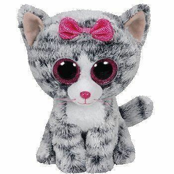 zuurgraad Dader rekenkundig TY Beanie Boo Plush - Kiki the Cat 15cm - Walmart.com
