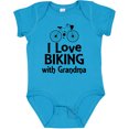 thumbnail image 3 of Inktastic Biking with Grandma Cycling Boys or Girls Baby Bodysuit, 3 of 5