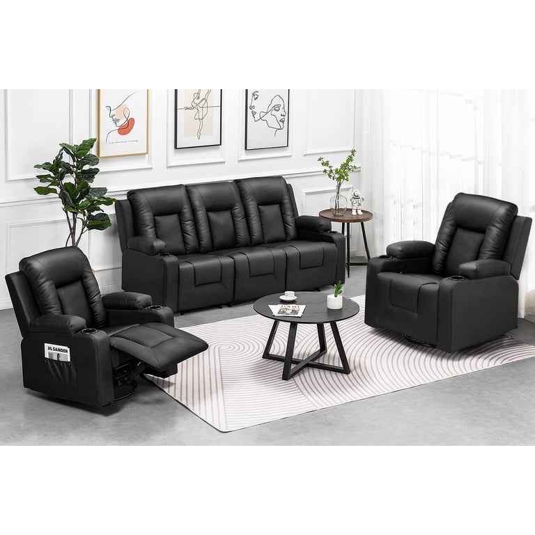 IVORY BONDED LEATHER / MATCH LOVE SEAT CAUSEUSE CUIR RECONSTITUE / COMBO IVOIRE main image 1