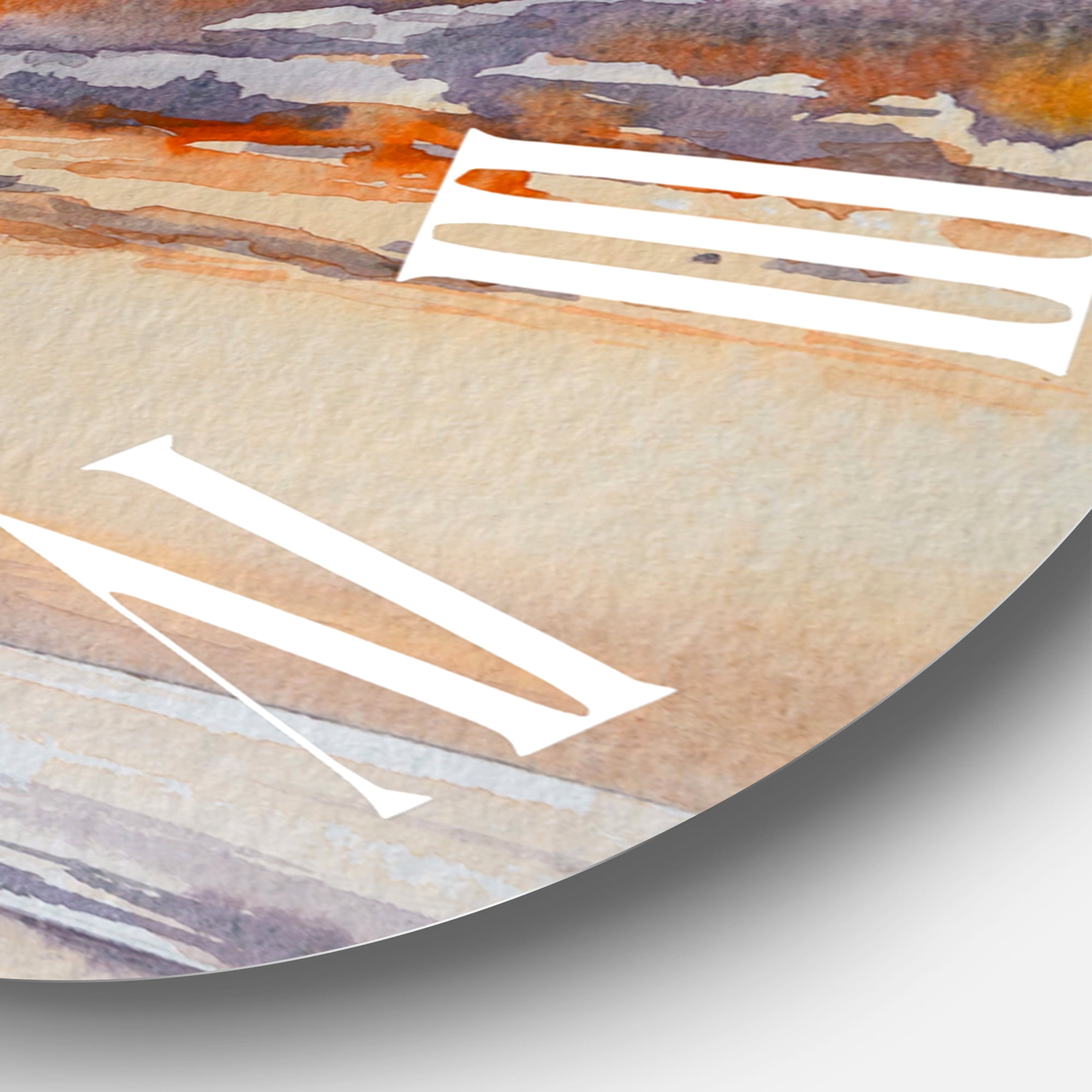 Designart 'Wooden Fishing Boat On The Baltic Shore' Nautical & Coastal Wall Clock