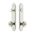 thumbnail image 3 of Grandeur Arcbou_Tp_Eset_238 Arc Solid Brass Tall Plate Single Cylinder Keyed Entry Set -, 3 of 6