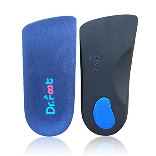 Dr. Foot's 3/4 Length Orthotics Insoles Best Insoles For Corrects
