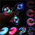 thumbnail image 2 of Fidget Spinners 5 Pack,led Light Up Clear Fidget Toys, Adhd Ansiedad, Reductor de Alivio del Estrés Compatible con Niños (5 Pack) brand modelStyleType, 2 of 2