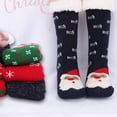 thumbnail image 3 of MZXELPRJD No Show Socks Womens Warm Christmas Fashion Windproof Printing Mid Tube Socks Long Tube Cotton, Soccer Socks Black, 3 of 7