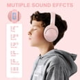 thumbnail image 2 of Auriculares Bluetooth MIDOLA B15 68H Playtime HiFi Stereo Rosa, 2 of 7