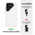 thumbnail image 2 of Funda de piel vegana para Aulumu S25 Ultra Galaxy con MagSafe, color blanco, 2 of 5