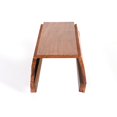 thumbnail image 3 of Willart Sofa Armrest Tray Couch Sheesham Wood (Rosewood) Table Mat for Drinks Snacks (Brown), 3 of 9