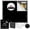 Black, variant on 100% Blackout Blinds Magnetic Window Cover 57x40Inch,No Drill PortableCuttable Black Out Curtains for Nursery Bedroom,RV,Media Room with Hook & Loop Tape+Magnetic Closure