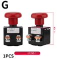thumbnail image 3 of 5/20 juegos de interruptor basculante SPST de 12 V y 20 A, interruptor LED con cubierta protectora para coche, interruptor de palanca LED con control de encendido y apagado, 3 of 5