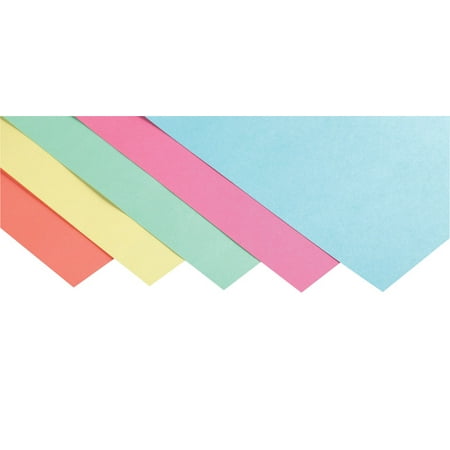 School Smart Light-Weight Tagboard, 9 x 12 Inches, Assorted Pastels, Pack of 100