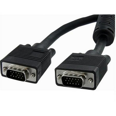 UPC: 0065030839884 | StarTech 1  Coax High Resolution HD15 Male/Male VGA Monitor Cable Black MXT101MMHQ1