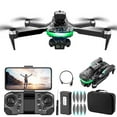 thumbnail image 3 of Fzsteel V182 Foldable Drone With 1080P HD FPV Camera, WiFi Real-Time Transmission, Altitude Hold & 15 Mins Flight Time For Outdoor Enthusiasts, 3 of 9