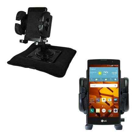 Vehicle Mount System - Car / Truck Vehicle Holder Mounting System for LG Volt 2 Includes Unique Flexible Windshield Suction and Universal Dashboard Mount Options