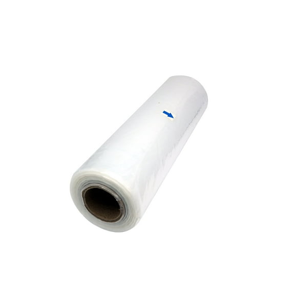 Tripact 11" x 19" LDPE Clear Plastic Flat Open Poly Bag Roll 1.25 mil - 1 Roll (115pcs) 001