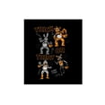 thumbnail image 2 of Five Nights at Freddy's Trick or Treat Boy's Black T-shirt-M, 2 of 4