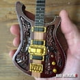 thumbnail image 2 of Axe Heaven Signature Carved Mini Bass Guitar Replica Collectible LK-385, 2 of 4