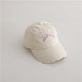 thumbnail image 6 of Children Baseball Cap Girls' Sweet Bow Embroidered Hat Summer Outdoor Sun Hats, 6 of 9