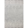 thumbnail image 1 of Bashian R120-GY-5X7.6-CL150 Venezia Collection Geometric Transitional 100 Percent Wool Hand Tufted Area Rug, Grey - 5 ft. x 7 ft. 6 in., 1 of 1