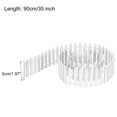thumbnail image 2 of Unique Bargains Miniature Garden Fence, 35 Inch Long Decorative Picket Fence, White 4Pack, 2 of 5